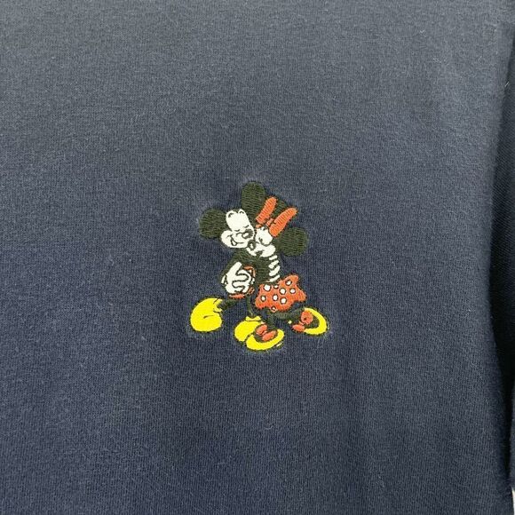 Uniqlo Mickey Manga Art Graphic T Shirt Women's Size S Navy Blue Disney - Picture 5 of 6